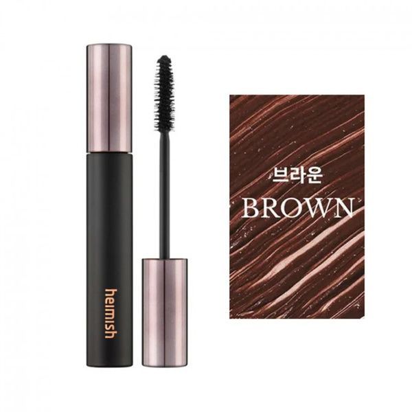 Heimish Dailism Smudge Stop Mascara Volume Brown Коричнева туш для вій 9 g