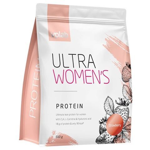 VPLab Ultra Womens Protein Протеїновий коктейль з полуницею 500 g