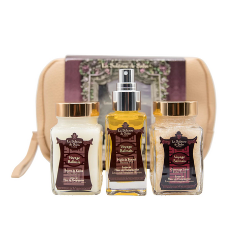 La Sultane de Saba Coffret Voyage Balinais gift set Набір для тіла 100x50x100ml