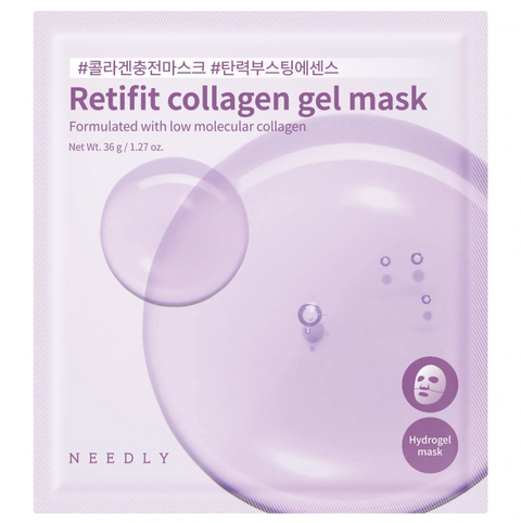 Needly Retifit Collagen Gel Mask Гідрогелева маска з колагеном та ретинолом