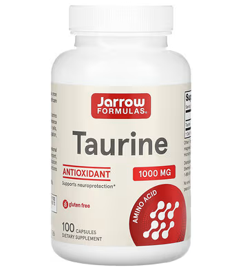 Jarrow Formulas Taurine 1000 mg Таурин 100 caps