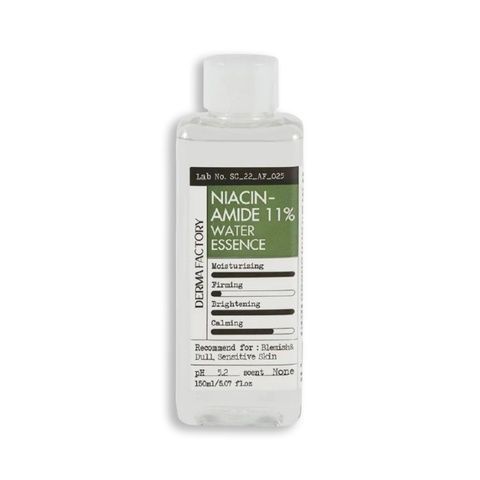 Derma Factory Niacin - Amide 11% Water Essense Тонер есенція для обличчя 150 ml
