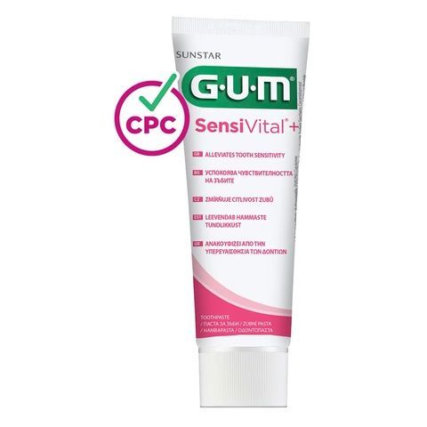 GUM SensiVital + Dual Action Toothpaste Зубна паста для чутливих зубів 75 ml