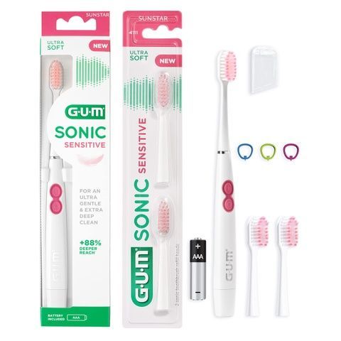 GUM Sonic Sensitive Brush Електрична зубна щітка для чутливих зубів