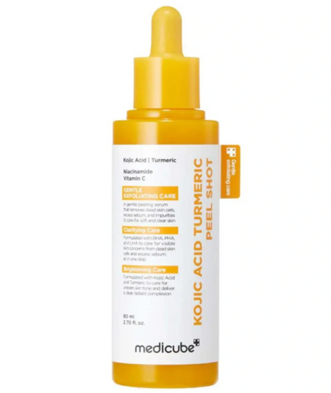 Medicube Kojic Acid Turmeric Peel Shot Освітлювальний пілінг-скатка з койєвою кислотою та куркумою 80 ml