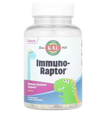 KAL Immuno-Raptor Orange Підтримка імунітету для дітей 60 chewables