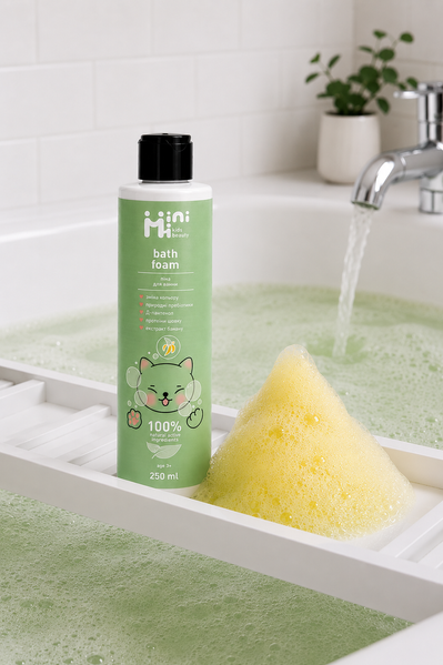 MiniMi Пінка для ванни Банан 250 ml