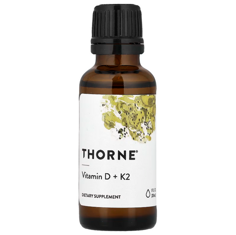 Thorne Research Vitamin D/K2 Вітамін D-3 + К-2 30 ml