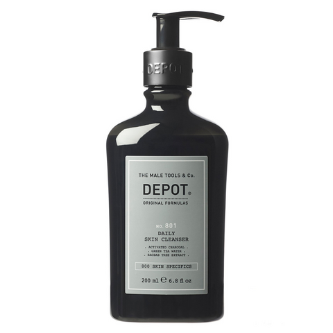 DEPOT 801 Daily Skin Cleanser Очищуючий гель для обличчя та шиї 200 ml