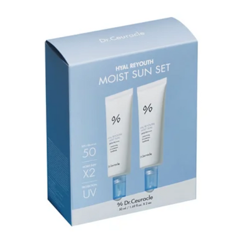 Dr.Ceuracle Hyal Reyouth Moist Sun Duo Set Набір зволожуючих сонцезахисних кремів