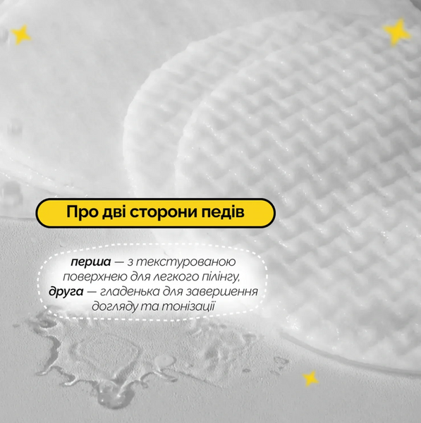 Needly Glow Pelling Pad Пілінг-педи для оновлення та сяйва проблемної шкіри 60 шт