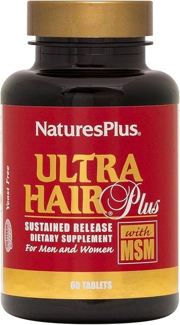 Nature's Plus Ultra Hair Plus with MSM Формула для волосся 60 tabs