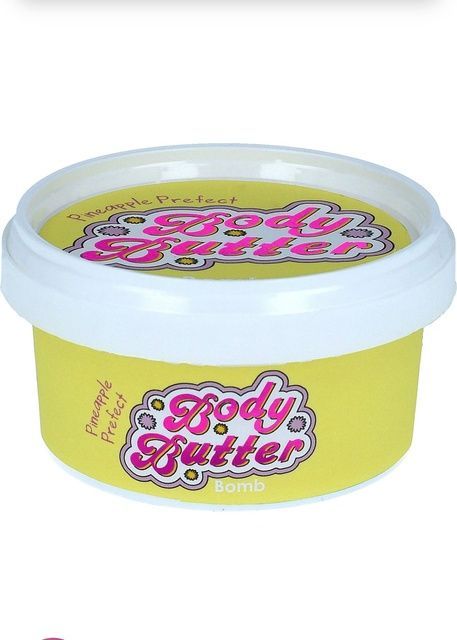 Bomb Cosmetics Pineapple Prefect Body Butter With Shimmer Батер для тіла Грейпфрут & Лимон 200 ml