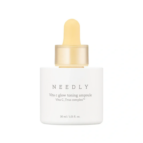 Needly Vita C glow toning ampoule Тонізуюча сироватка для обличчя з вітаміном С для сяйва шкіри 30ml