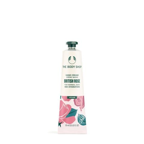 The Body Shop British Rose Hand Balm Крем-бальзам для рук Британська троянда 30 ml