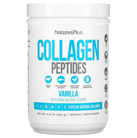 NaturesPlus Collagen Peptides Пептиди колагену ваніль 364 g