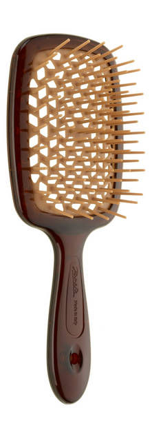 Janeke Superbrush The Original Italian Small Щітка для волосся мала Коричневий/Бежевий