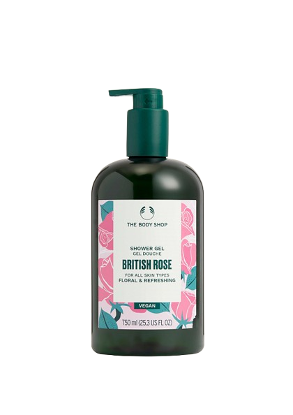 The Body Shop British Rose Shower Gel Гель для душу Британська троянда 750 ml