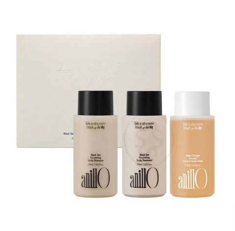ANILLO Black Tea & Bitter Orange Travel Shower Set Дорожній набір