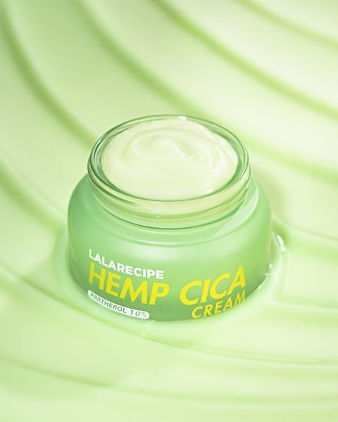 LALARECIPE Hemp Cica Cream Заспокійливий гель-крем з комплексом СІСА та коноплею 50 ml