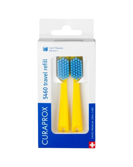 Curaprox CS 5460 Travel Set Repleceable Toothbrush Heads Набір змінних насадок