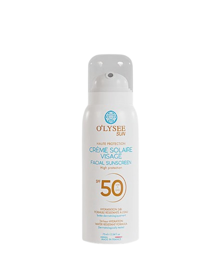 O'LYSEE Creme Solaire Visage SPF 50 Сонцезахисний крем для обличчя та тіла 75 ml