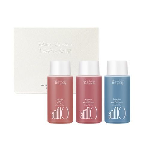 ANILLO Rosy Night & Shower Time Travel Kit Набір для тіла