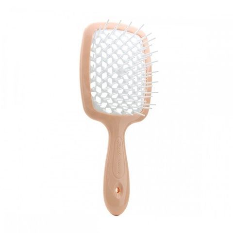 Janeke Superbrush The Original Italian Small Щітка для волосся мала Персик/Білий