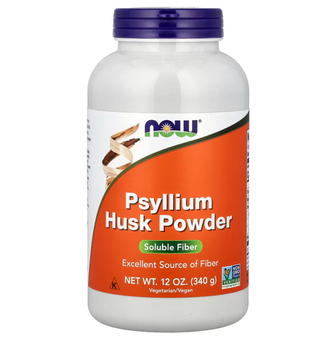 Now Foods Psyllium Husk Powder Порошок з лушпиння насіння подорожника 340 g