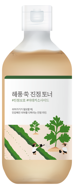 ROUND LAB Mugwort Calming Cleanser Заспокійлива очищуюча пінка з морським полином 150 ml