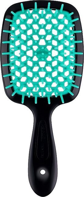 Janeke Superbrush The Original Italian Small Щітка для волосся мала Чорний/Бірюзовий