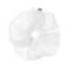 MON MOU SILK VOLUME SCRUNCHIE WHITE Супероб'ємна біла шовкова резинка 2937670005227 фото 1
