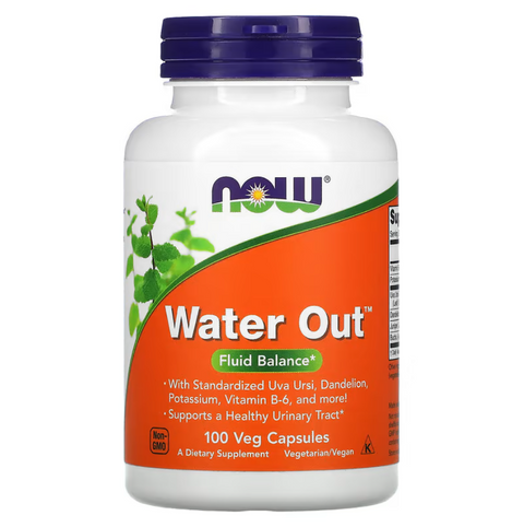 Now Foods Water Out Баланс рідини 100 Vegetarian Сapsules