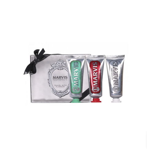 Marvis Подарунковий набір 3x25ml (Classic Strong Mint, Whitening Mint, Cinnamon Mint)