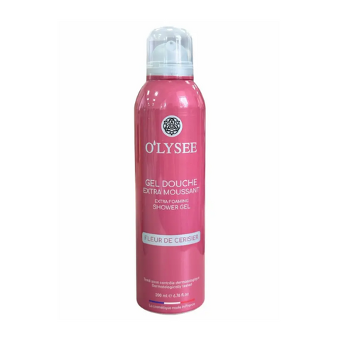 O'LYSEE Extra Foaming Shower Gel Fleur de Cerisier Гель-піна для душа 200 ml