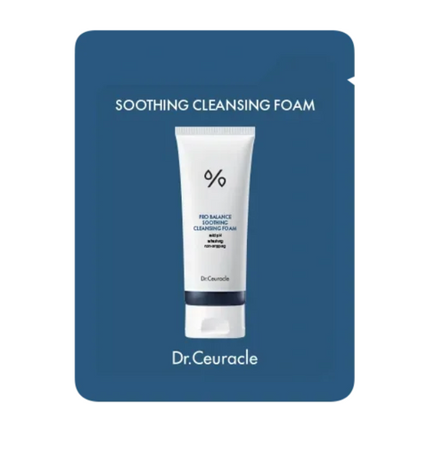 Dr.Ceuracle Pro Balance Soothing Cleansing Foam Гель для вмивання з пробіотиками 2 ml