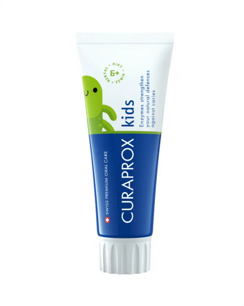 Curaprox Kids Mint Toothpaste Зубна паста дитяча зі смаком солодкої м'яти 1450 ppm F 60 ml