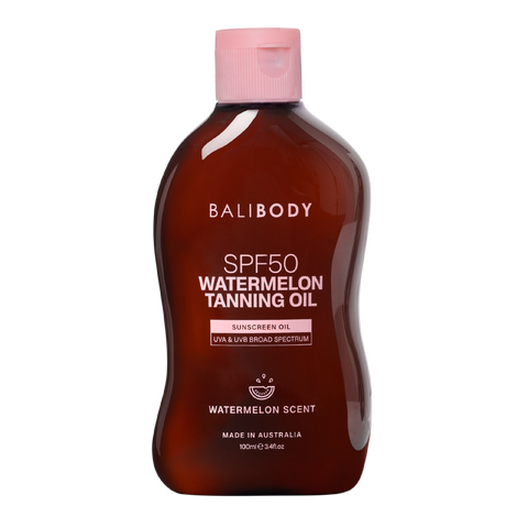 Bali Body Watermelon Tanning Oil SPF50 Масло для засмаги з насінням кавуна 100 ml
