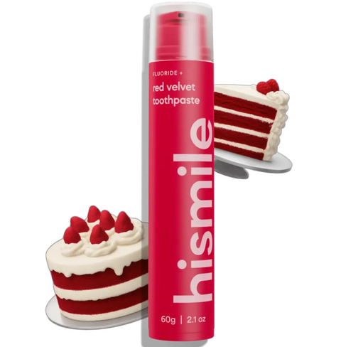Hismile Red Velvet Toothpaste Зубна паста із смаком червоного оксамиту 60 g