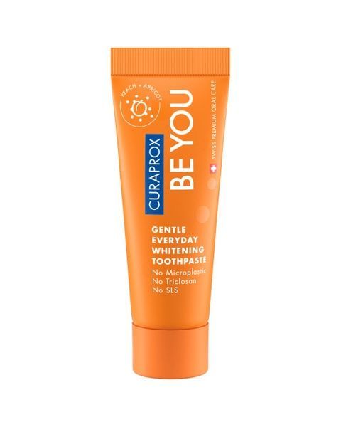 Curaprox Toothpaste Pure Happiness Peach + Apricot (Orange) Зубна паста Персик+Абрикос 10 ml