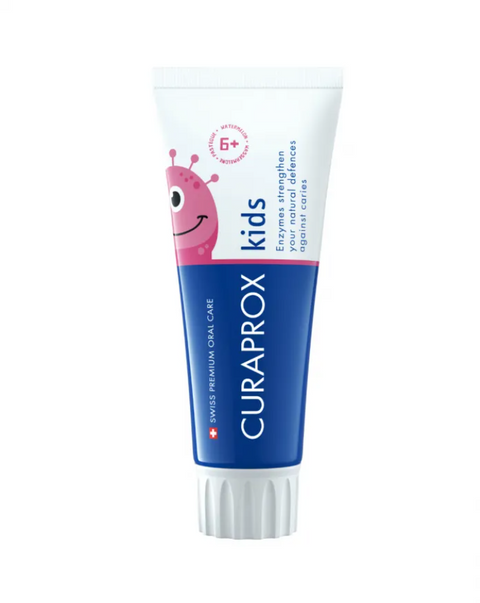 Curaprox Kids Toothpaste Watermelon Зубна паста дитяча зі смаком кавуна 1450 ppm F 60 ml