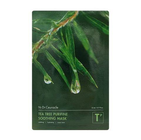 Dr.Ceuracle Tea Tree Purifine Soothing Mask Заспокійлива маска з екстрактом чайного дерева 23 ml
