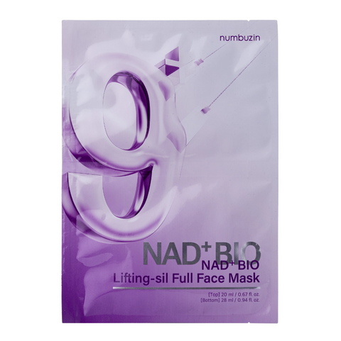 NUMBUZIN No.9 NAD Bio Lifting Full Cover Facial Mask Ліфтинг-маска для обличчя 1 шт