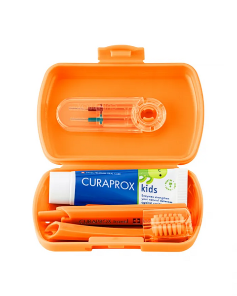 Curaprox Kids Travel Set Orange Набір дорожній дитячий