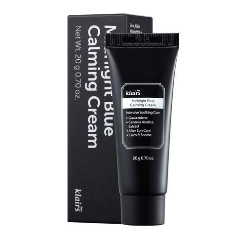 Dear, Klairs Midnight Blue Calming Cream Заспокійливий крем для обличчя 20 ml