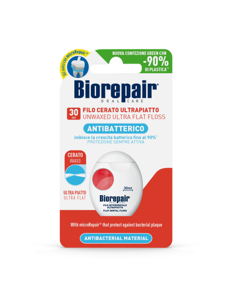 Biorepair Зубна нитка-флос &laquo;Позбавлення від чутливості&raquo; з гідроксиапатитом і цинком 30 m