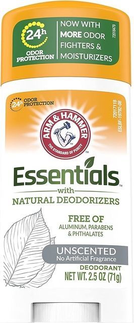 Arm & Hammer Essentials Natural Deodorant Unscented Щоденний натуральний дезодорант 71 g