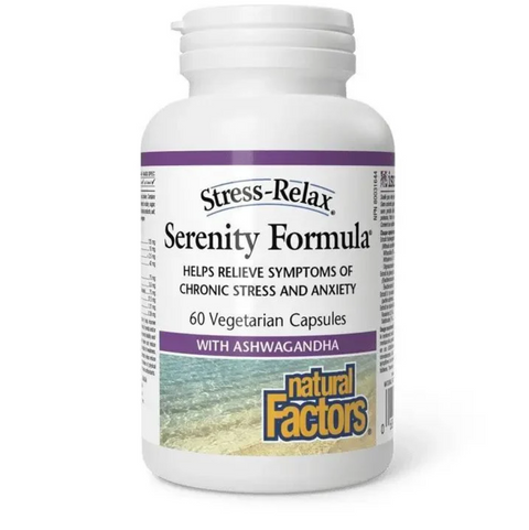 Natural Factors Stress-Relax Adrenal Serenity Підтримка надниркових залоз 60 capsules
