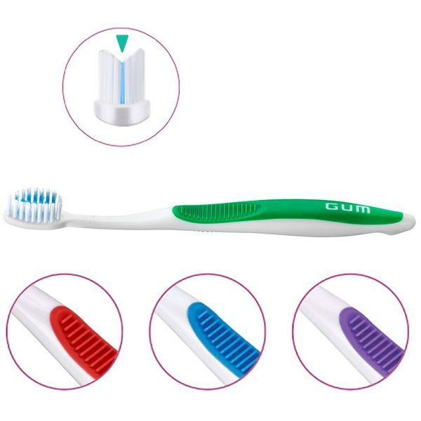 GUM Orthodontic Brush Зубна щітка ортодонтична