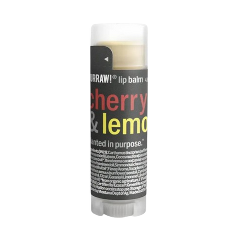 Hurraw! Cherry & Lemon Lip Balm Бальзам для губ 4,8 g